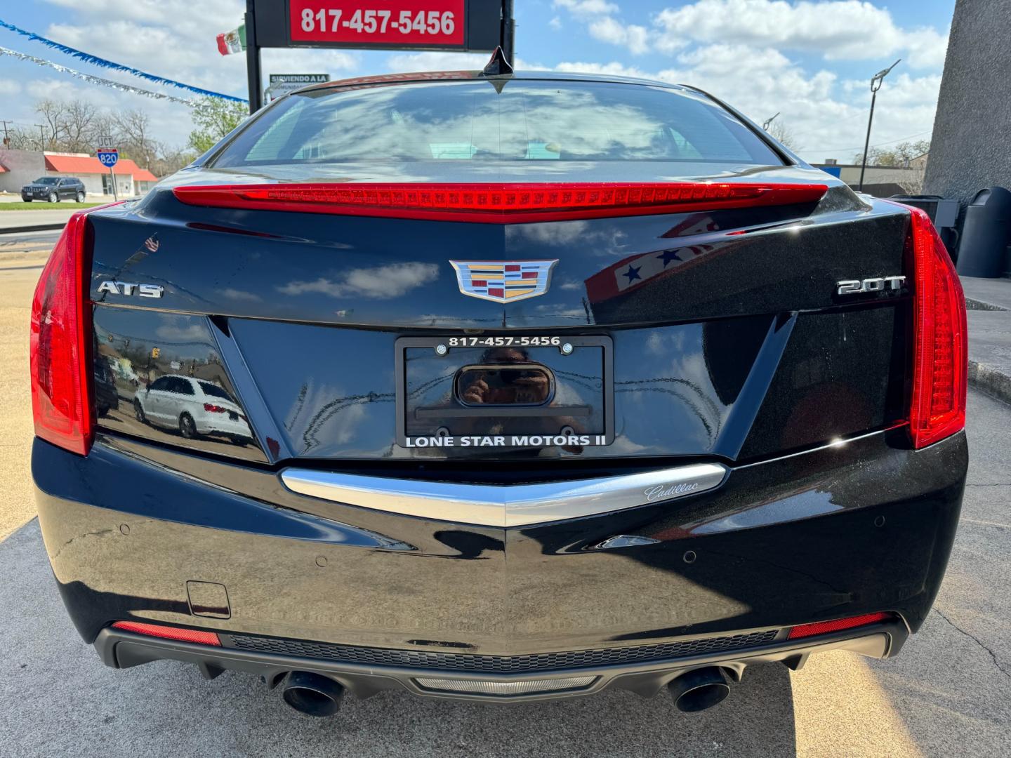 2016 BLACK CADILLAC ATS PERFORMANCE (1G6AC5SX8G0) , located at 5900 E. Lancaster Ave., Fort Worth, TX, 76112, (817) 457-5456, 0.000000, 0.000000 - Photo#4